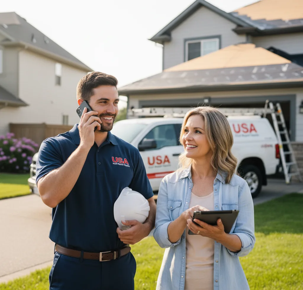 USA Roof Repair Experts customer support in Bloomington Springs